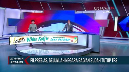 Pilpres Amerika Serikat, Sejumlah TPS di Negara Bagian Sudah Berakhir