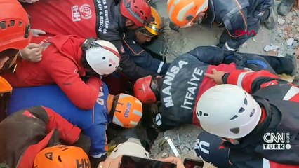 Son dakika... İzmir'de arama kurtarma çalışmaları tamamlandı | Video