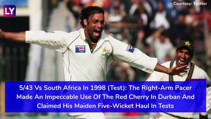 Happy Birthday Shoaib Akhtar: Top Performances By The Rawalpindi Express