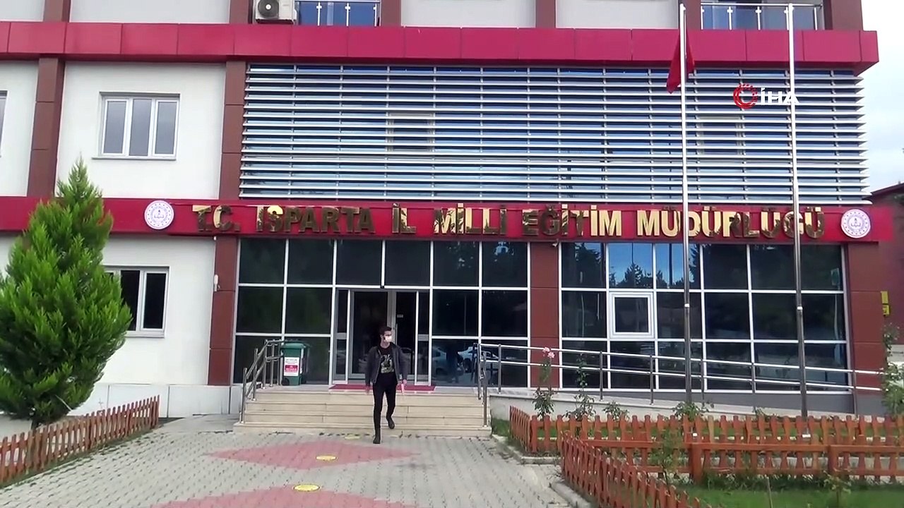 Isparta’da yüz yüze eğitime katılım oranı yüzde 60 ila 93 arasında