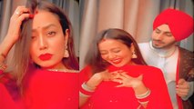 Neha Kakkar First Karwa Chauth Celebration पर Rohanpreet संग मस्ती Viral Video | Boldsky