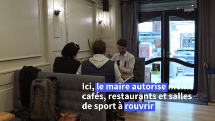 Confinement: à Lavaur, le maire autorise restaurants et salles de sport à rouvrir