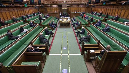 PM walks out of Commons debate as Theresa May speaks