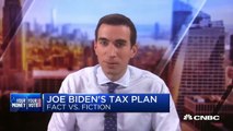 Fact-checking President Donald Trump's claims about Joe Biden's tax plan