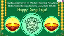 Happy Durga Puja 2020 Wishes, Images & Messages to Welcome Maa Durga During the Festival