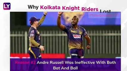 Bangalore vs Kolkata IPL 2020: 3 Reasons Why Kolkata Lost To Bangalore