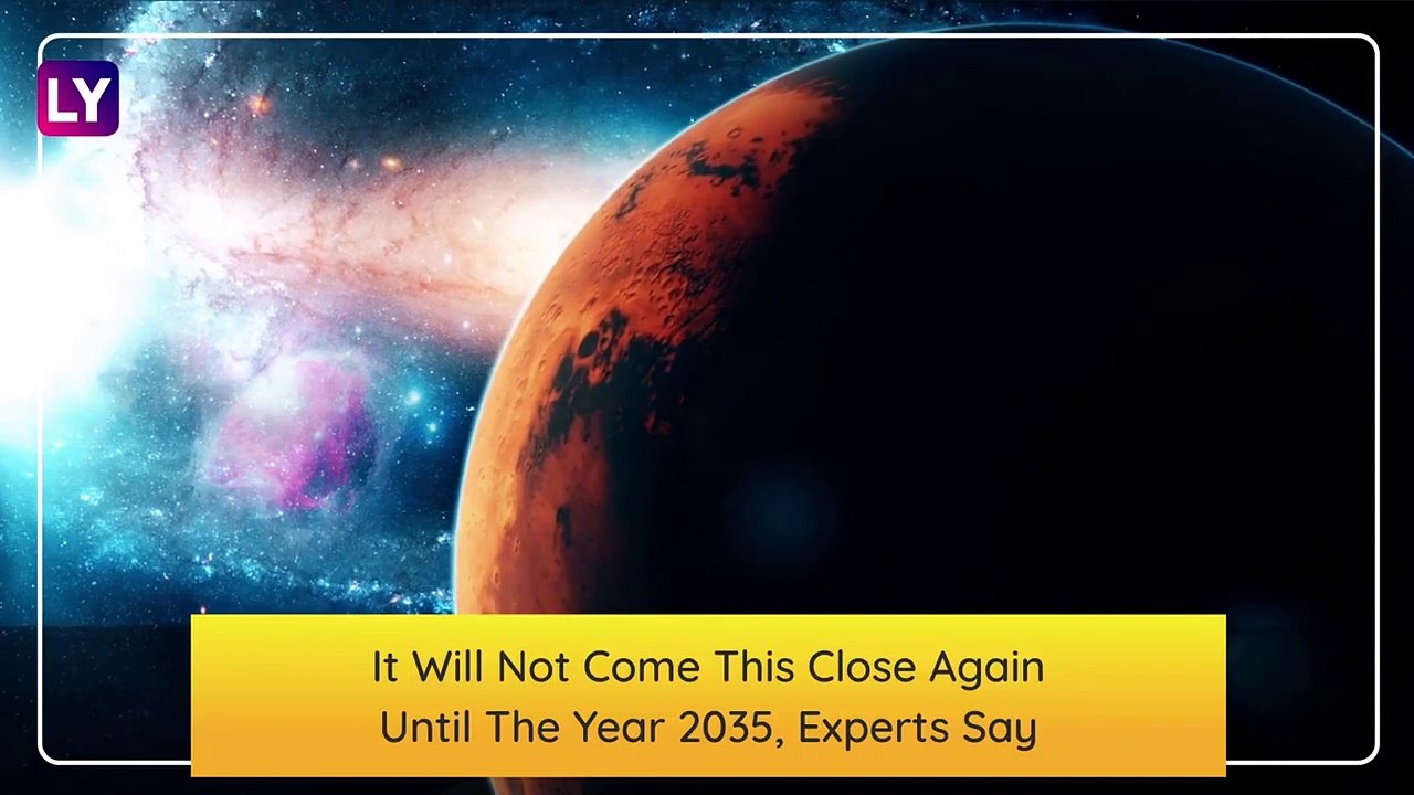 Mars Made Its Closest Approach To Earth On October 6, Watch For It On October 13 As It Becomes Brighter Than Sirius, The Brightest Star In The Night Sky