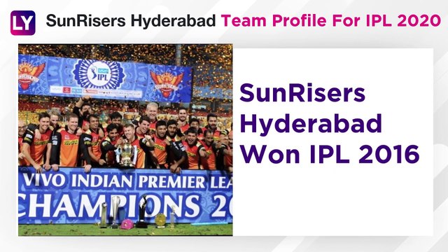 SRH Team Profile For IPL 2020: Stats And Records, David Warner, Jonny Bairstow as Key Players
