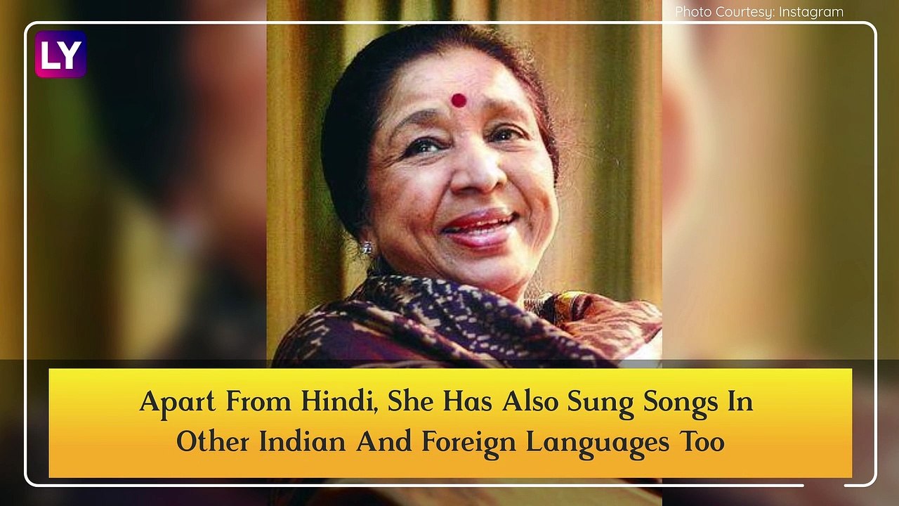 Asha Bhosle Birthday: Evergreen Songs Sung By Hindi Cinemas Legendary Singer!