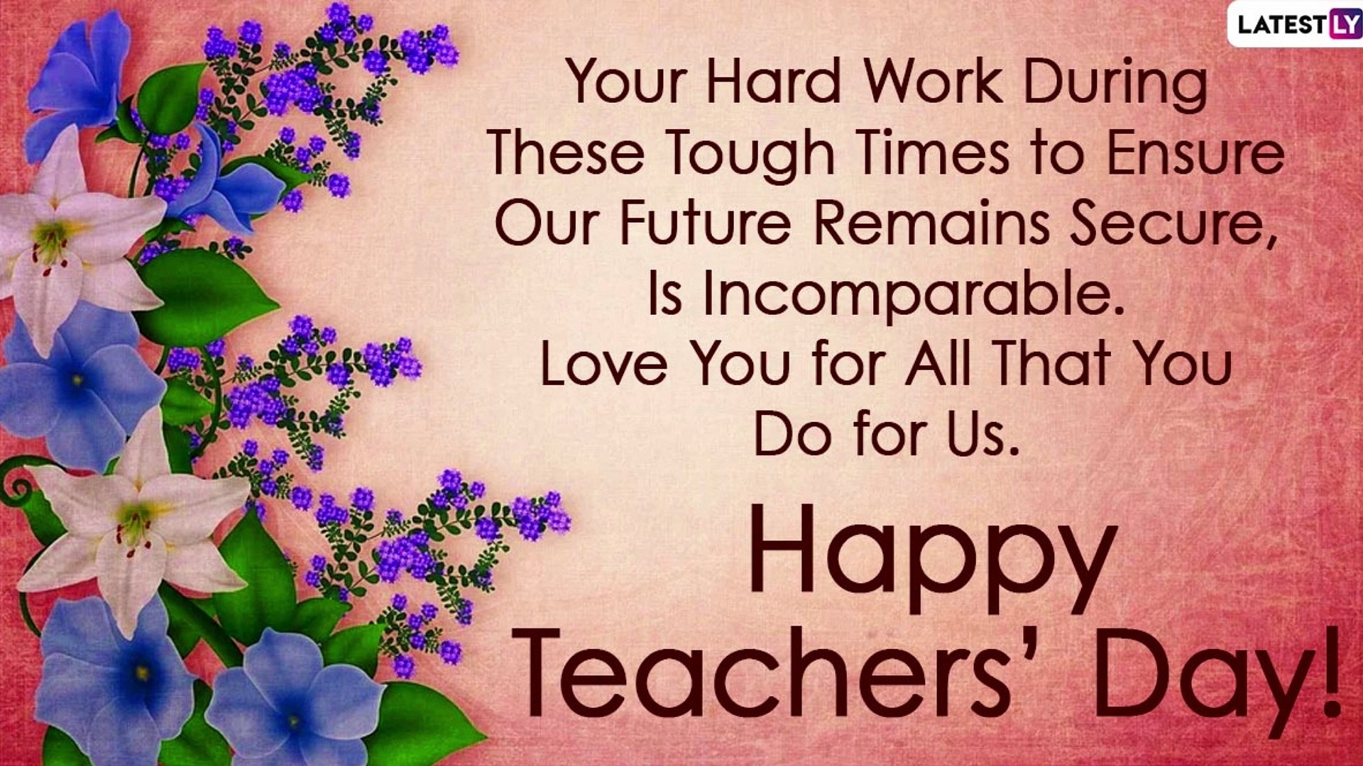 ⁣Teachers' Day 2020: Thank You Notes To Send Teachers Showcasing Your Gratitude