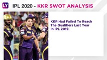 IPL 2020 Team Kolkata Knight Riders (KKR) SWOT Analysis