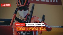 Roglic changes his bike / Changement de vélo pour Roglic - Étape 14 / Stage 14 | La Vuelta 20