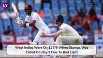 ENG vs WI Stat Highlights, 3rd Test 2020 Day 2: Kemar Roach, James Anderson Create New Records