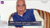 Lalji Tandon, Governor of Madhya Pradesh Dies at 85; Political Leaders Condole His Death