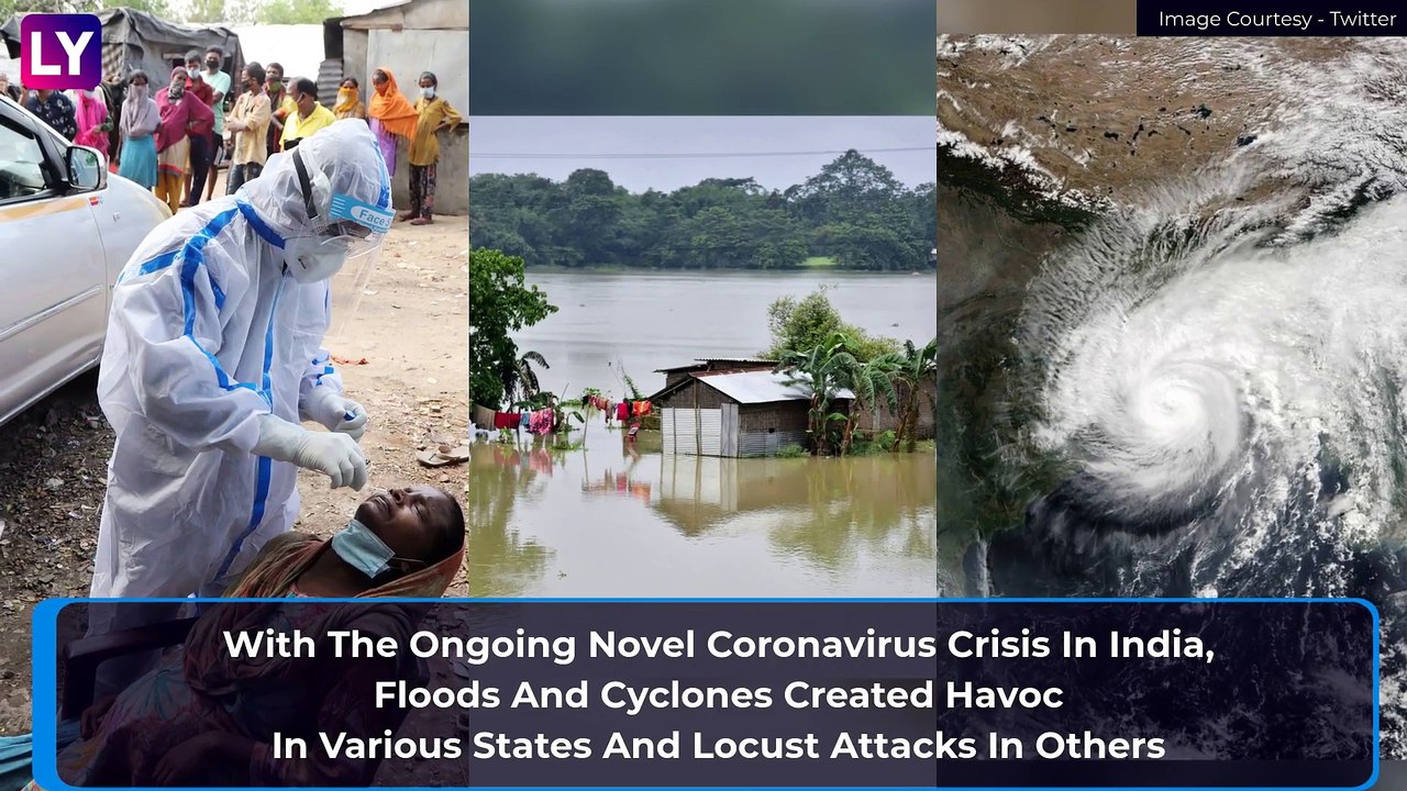 Tornado Like Storm Seen At Ayyanar Nagar Of Yanam Region In Puducherry
