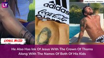 National Tattoo Day 2020: Remarkable Tattoos of Lionel Messi, David Beckham And Other Footballers