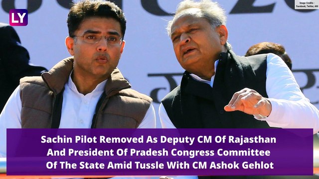 Tweets By Sachin Pilots After Being Removed As Rajasthan Deputy CM