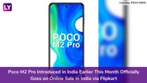 Poco M2 Pro Smartphone Goes on Sale in India via Flipkart; Check Prices, Offers, Features & Specs