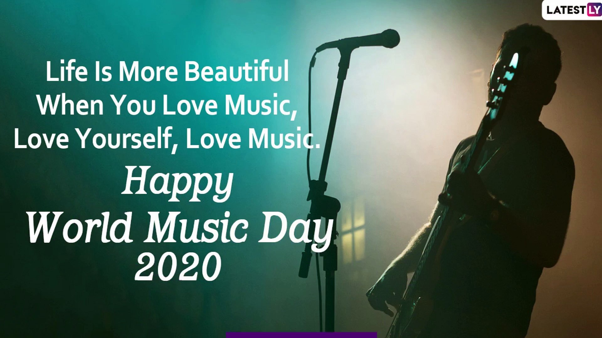 World Music Day Greetings Wish Your Musician Friend With Whatsapp Messages Quotes Images Video Dailymotion