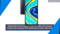 Redmi Note 9 Pro Goes on Sale in India; Check Prices, Offers, Variants, Features & Specifications