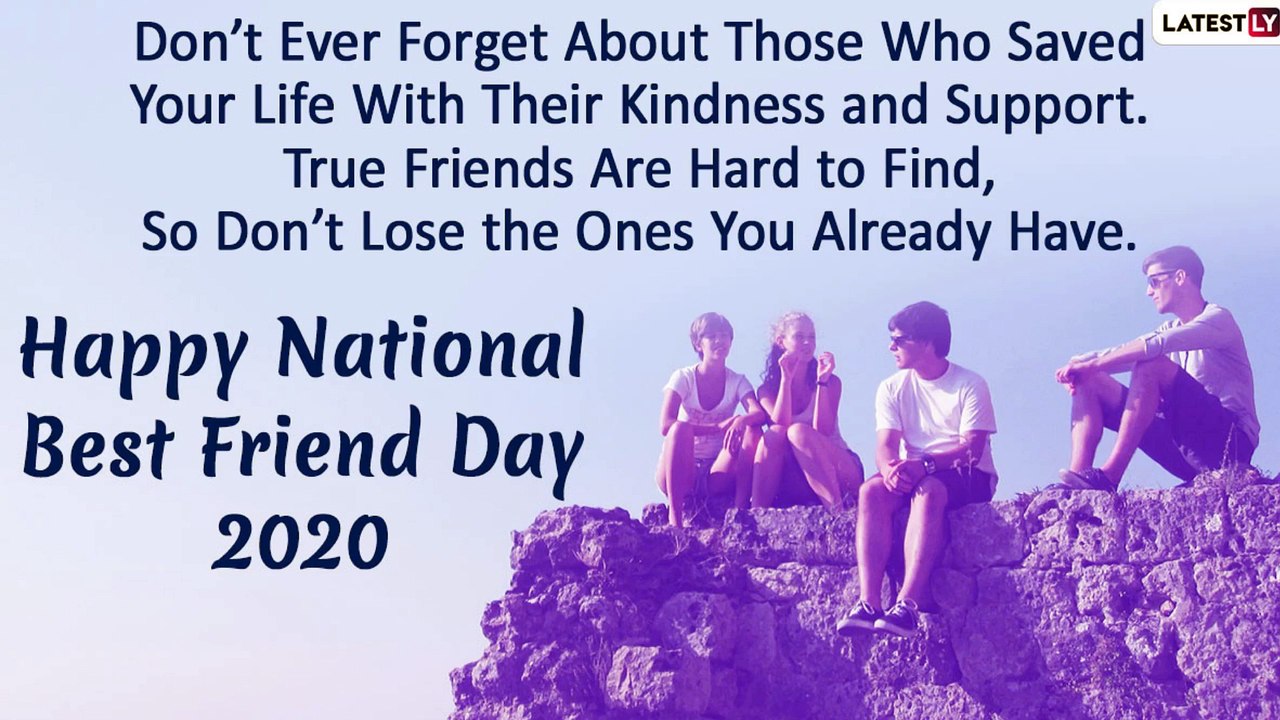 National Best Friend Day 2020 Wishes: WhatsApp Stickers, GIF Greetings To Send To Your Best Friends