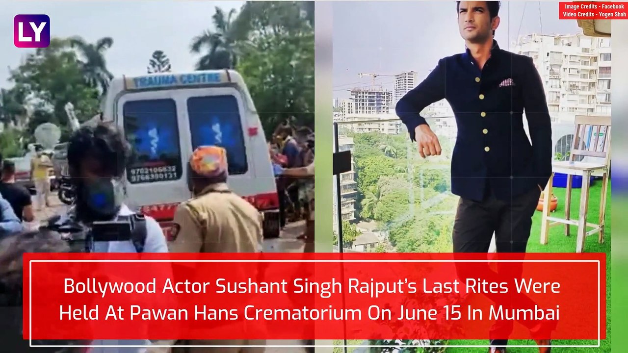 Sushant Singh Rajput Funeral: Kriti Sanon, Shraddha Kapoor, Rajkummar ...