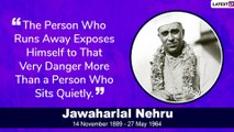 Jawaharlal Nehru Quotes: Inspirational Sayings by India's First PM To Share on His Death Anniversary