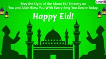 Happy Eid al-Fitr 2020 Greetings & HD Images: Wish Eid Mubarak With WhatsApp Messages and Quotes