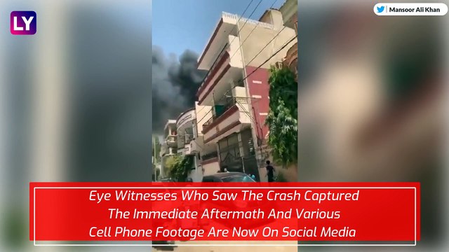 Pakistan International Airlines Plane Crashes Near Karachi's Jinnah International Airport