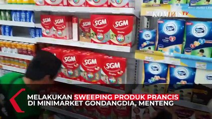 Ormas Sweeping Produk Prancis di Menteng, Dibeli Lalu Dibakar