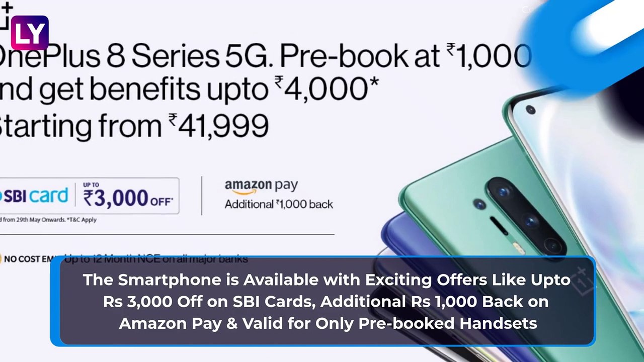 OnePlus 8 with Snapdragon 865 SoC Goes on Sale Via Amazon India; Check Prices, Offers, Features, Variants & Specifications