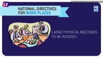 Working In The Time Of Coronavirus Pandemic: National Directive For Work Places During Lockdown 3.0