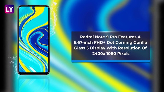 Redmi Note 9 Pro Goes on Sale via Amazon India; Check Prices, Offers, Variants, Features And Specifications
