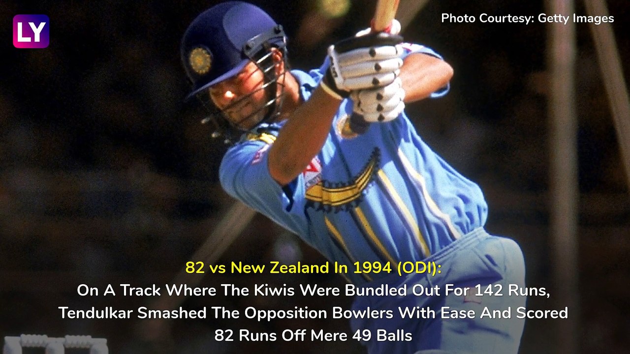 Happy Birthday Sachin Tendulkar: 5 Times When Master Blaster Destroyed Opposition Bowling Line-Up