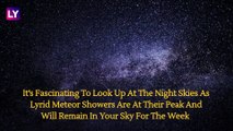Lyrid Meteor Shower 2020: Shooting Stars Light Up The Night Sky During Annual Shower Of April