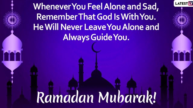 Happy Ramazan 2020 Messages: WhatsApp Greetings, Quotes & Images To Mark The Holy Start Of Ramadan