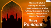 Ramzan Mubarak 2020 Greetings: Ramadan Kareem Images, Messages, Wishes To Send On First Day Of Month