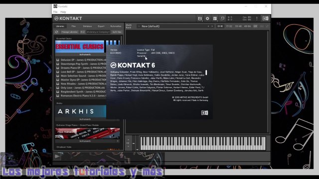 KONTAKT 6.3.1 - ACTUALIZACION-UPDATE EN 1 MINUTO 100% FACIL(Tutorial #6)