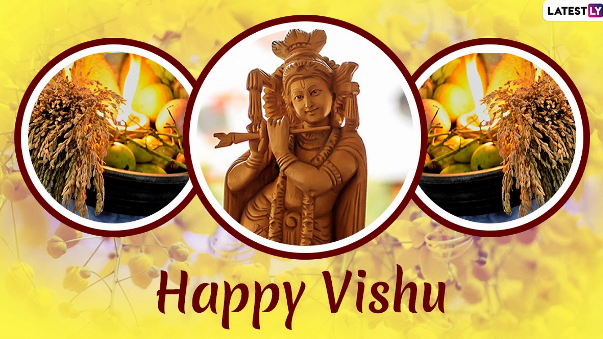 Happy Vishu 2020 Messages: WhatsApp Greetings, Images, Quotes To Send Happy  Kerala New Year Wishes - video Dailymotion