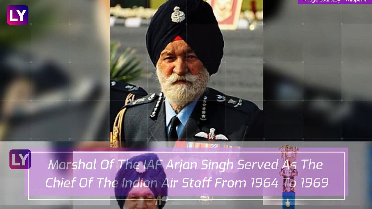 Marshal of Indian Air Force Arjan Singh's 101st Birth Anniversary: 11 Facts About The IAF Officer