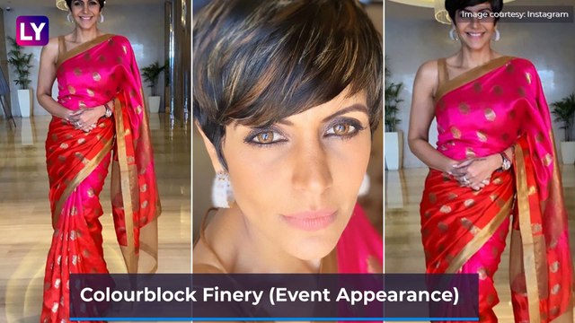 Happy Birthday, Mandira Bedi! A Style Capsule Of Her Love Affair With Six Yards Of Elegance!