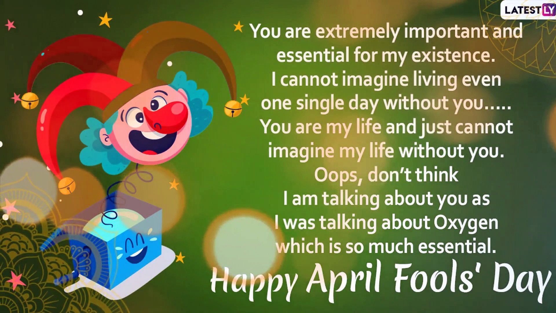 April Fools' Day Messages For Boyfriend: Funny Quotes & Cheesy Greetings  For Your Lover On April 1 - video Dailymotion