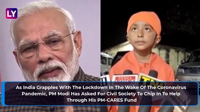 5-Year Olds Touching Humanitarian Gesture, Donates His Piggy Bank Money To Help COVID-19 Fight