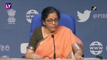 Nirmala Sitharaman, Union Finance Minister Declares Relief Package To Deal With Coronavirus Fallout