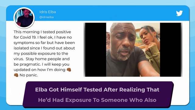 This Is What Idris Elba & Olga Kurylenko Have To Say After Testing Positive For Coronavirus