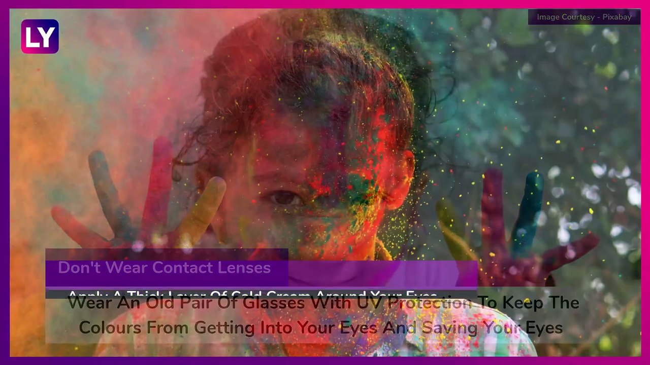 Safe Holi Hacks: How To Protect Your Eyes From The Toxic Colours Causing Irritation And Allergies