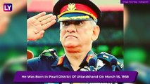 General Bipin Rawat Birthday: Interesting Facts About First Chief Of Defence Staff Of The Country