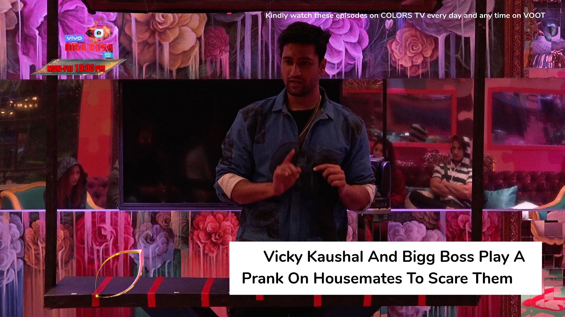 Bigg Boss 13 Episode 98 Updates 13 Feb 2020 Mahira Sharma Exits Vicky Kaushal Scares Housemates