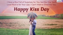 Kiss Day 2020 Wishes: WhatsApp Messages, Quotes, Sayings to Send on Seventh Day of Valentine Week
