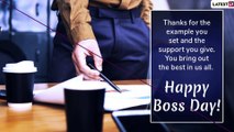National Boss Day 2019 Messages: Gratitude Quotes, Images and Greetings to Send To Your Boss